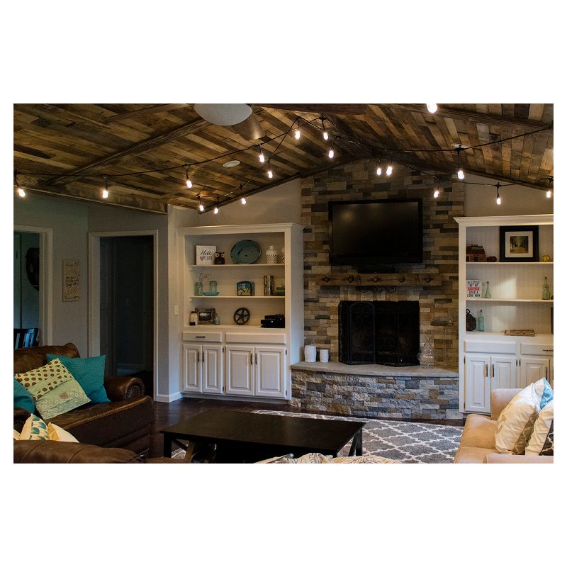 J. Hofert Co Commercial Grade Christmas Rope Light Set White Cord - Lime Green