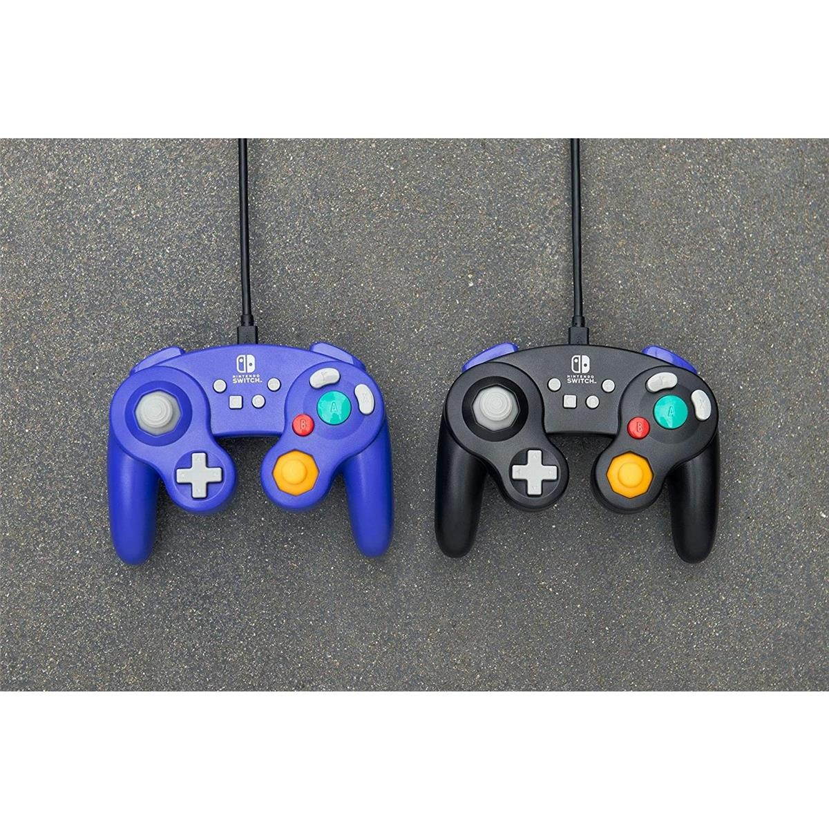 powera wired controller for nintendo switch  gamecube style: black  nintendo switch