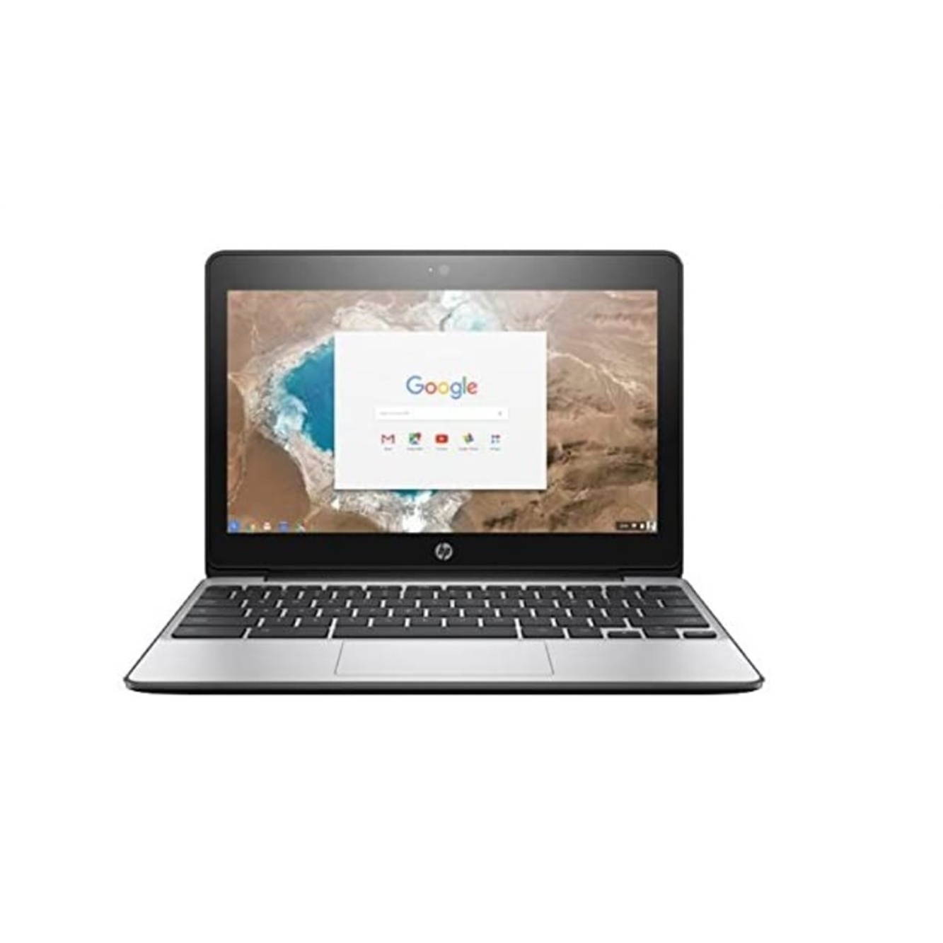 HP Chromebook 11-V019WM 11.6" Touch 4GB 16GB Intel Celeron N3060 X2 1.6GHz, Black (Scratch and Dent)