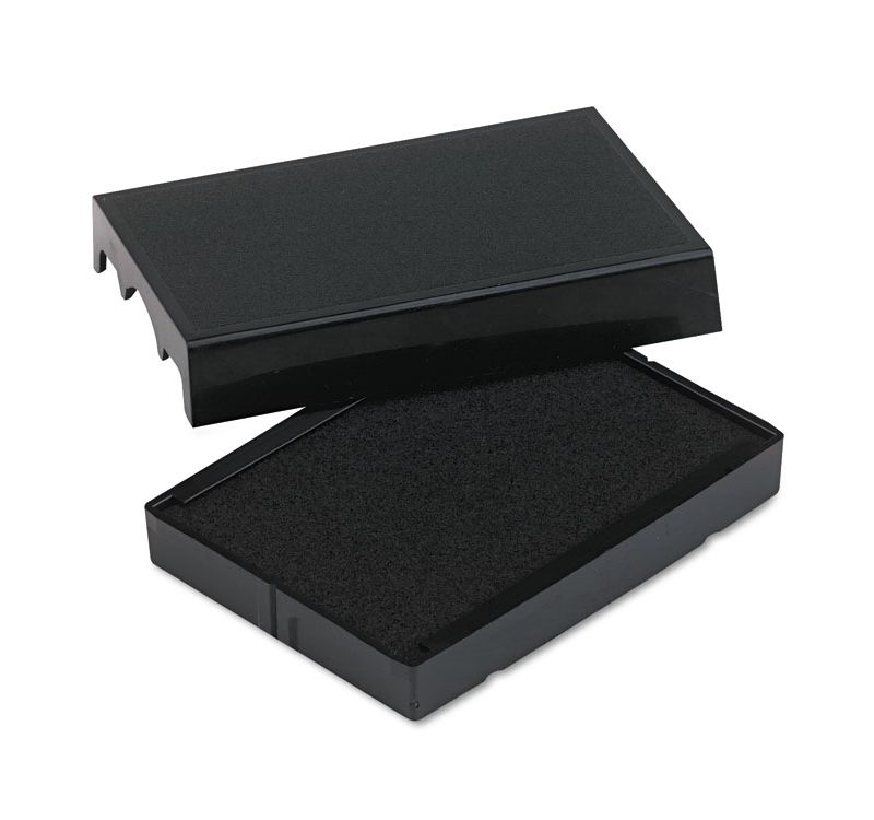 Identity Group Trodat T4729 Dater Replacement Pad 1 9/16 x 2 Black P4729BK