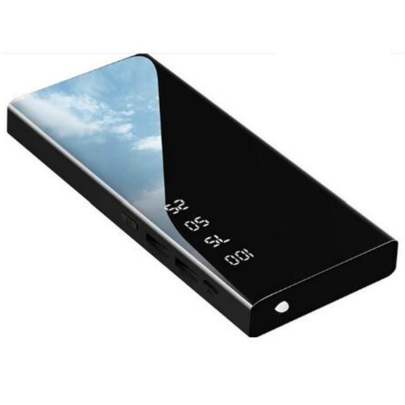 500000mAh Portable Power Bank Fast Charging 2 USB LED Flashlight Original Power Bank  For All Phone