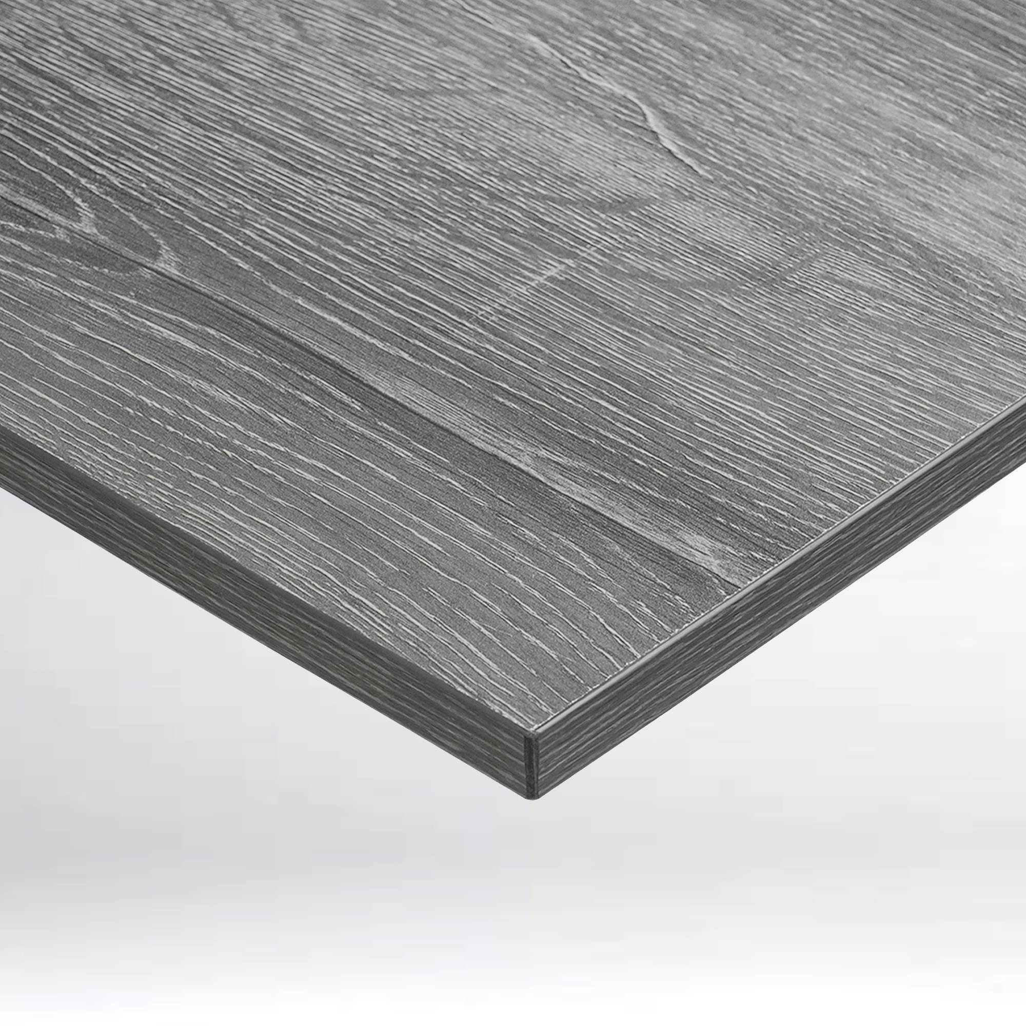 Bestier Computer Desk 47 Inch Office Desk Study Writing Desk, Simple Modern Style Laptop Table with Storage Bag & 3 Little Hook, Retro Gray Top