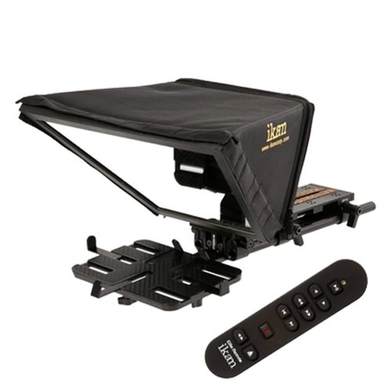 Ikan PT-ELITE-UL-RC Elite Large Universal Tablet Teleprompter Kit with Elite Remote (Black)