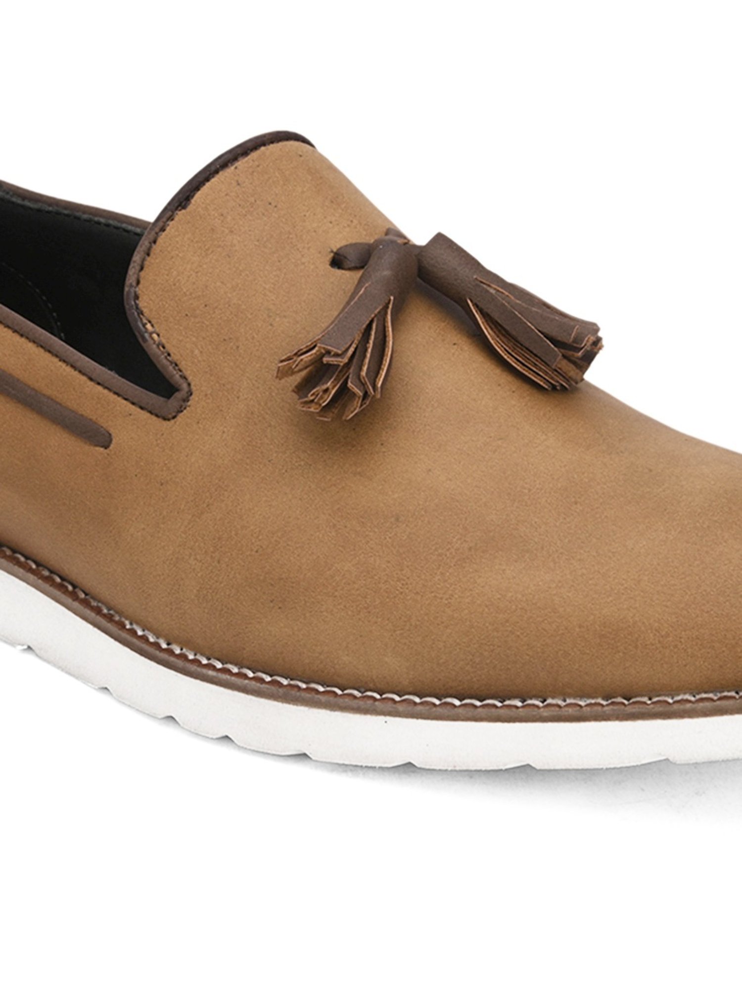 Hydes N Hues Men's Tan Boat Shoes