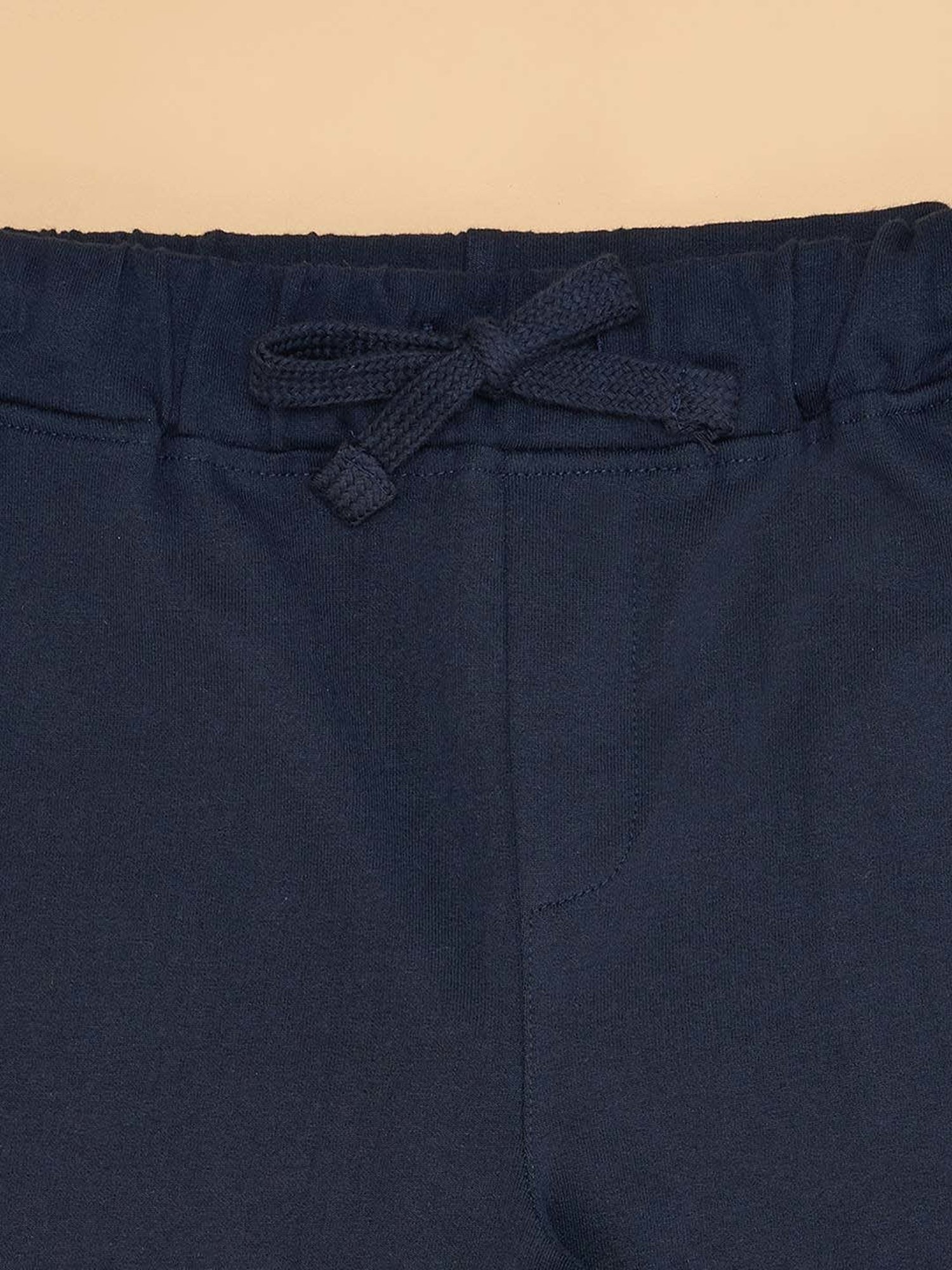 YU by Pantaloons Boys Navy Printed Shorts