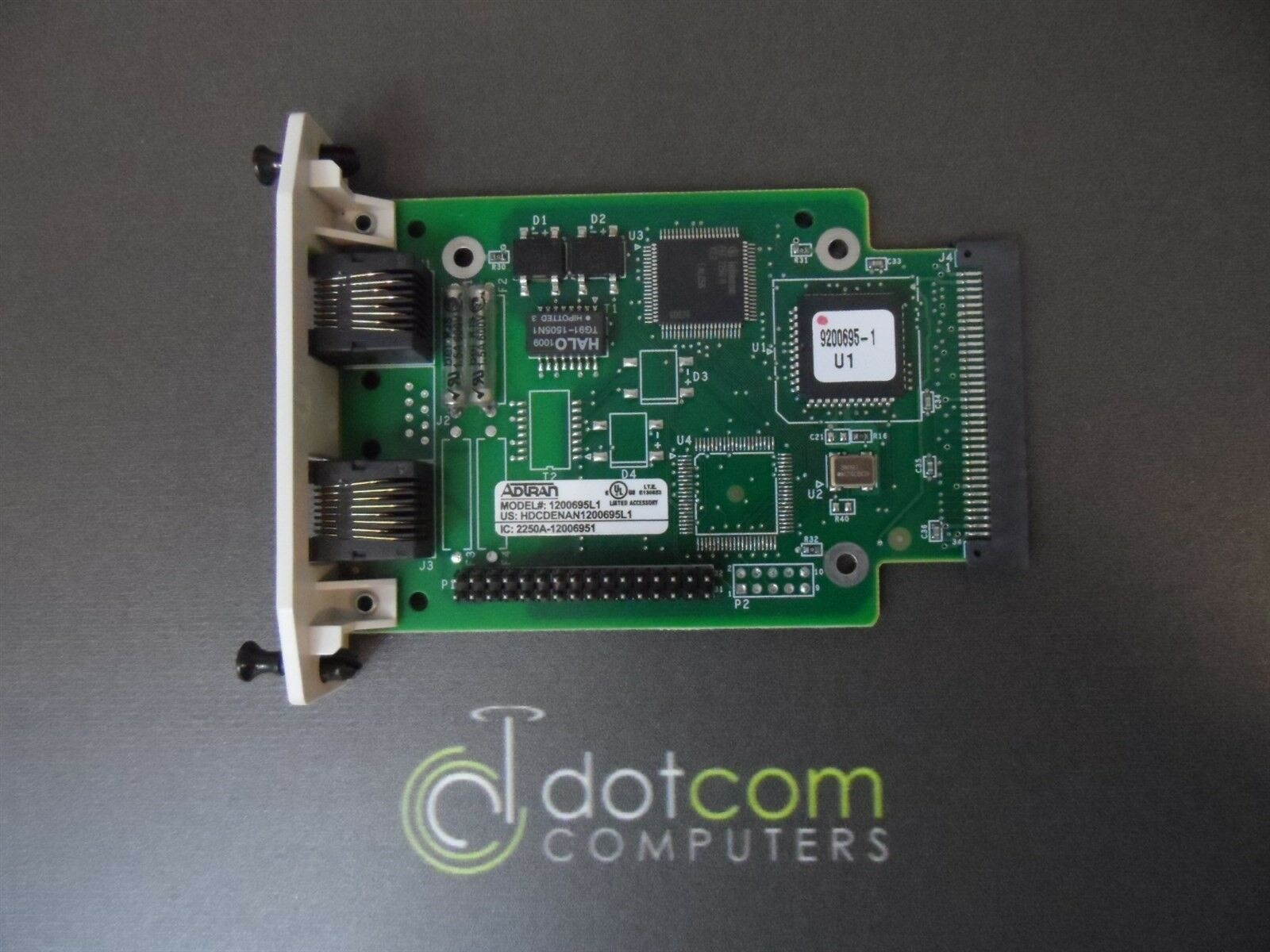 Adtran NetVanta T1/PRI DBU VIM Voice Interface Module 1200695L1 7100 7060