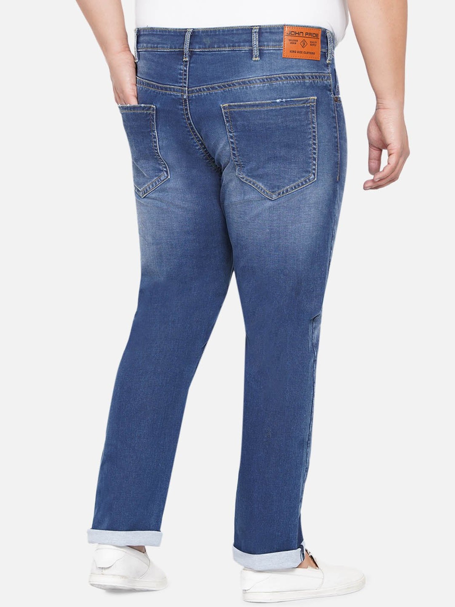 John Pride Blue Plus Size Jeans
