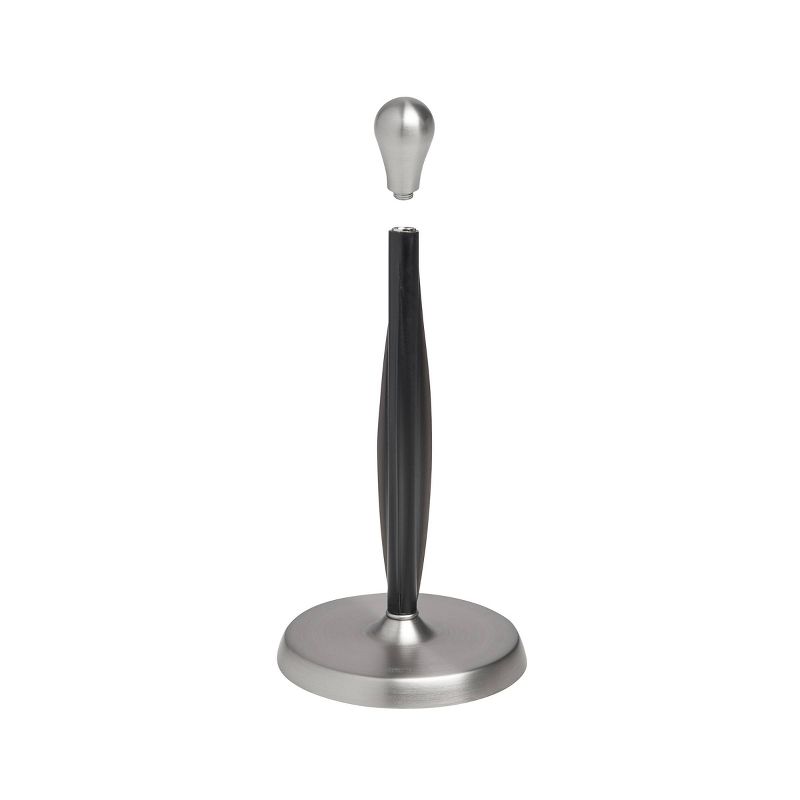 Steel Upright Paper Towel Holder Brushed Nickel - Umbra