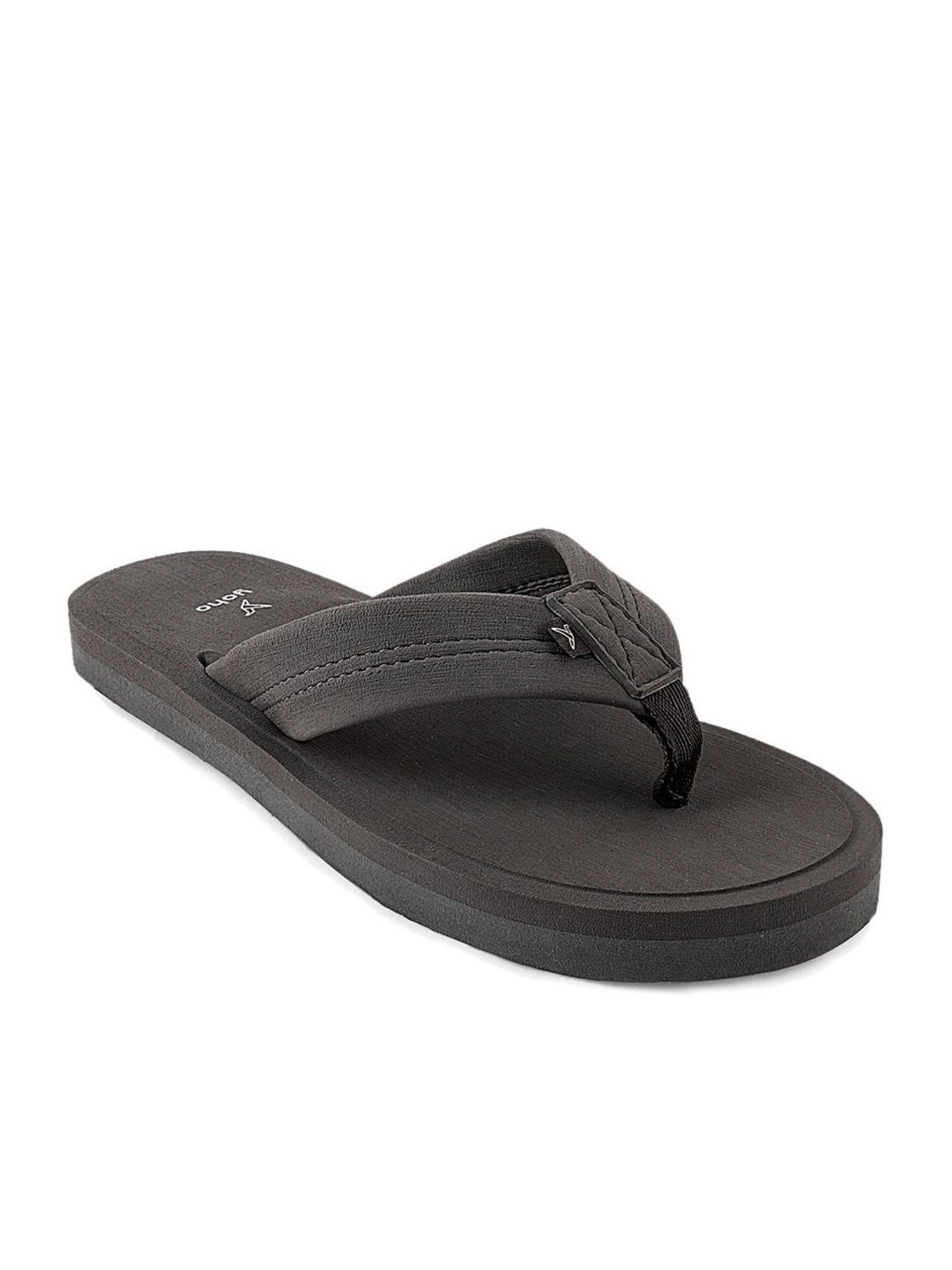 Yoho Men's Eva Bubbles Grey Flip Flops
