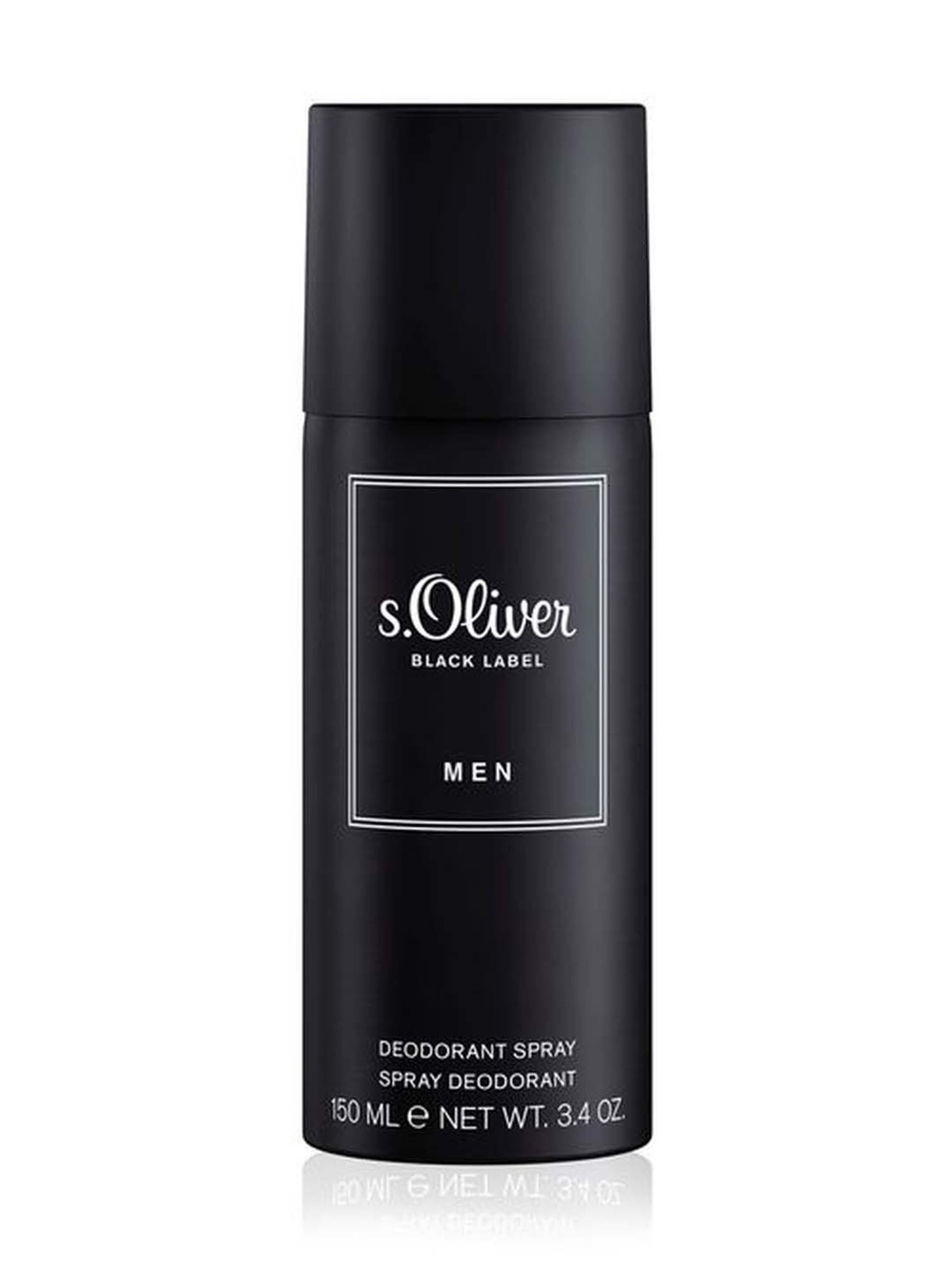 s.Oliver Black Label Men Deodorant Aerosol Spray - 150 ml