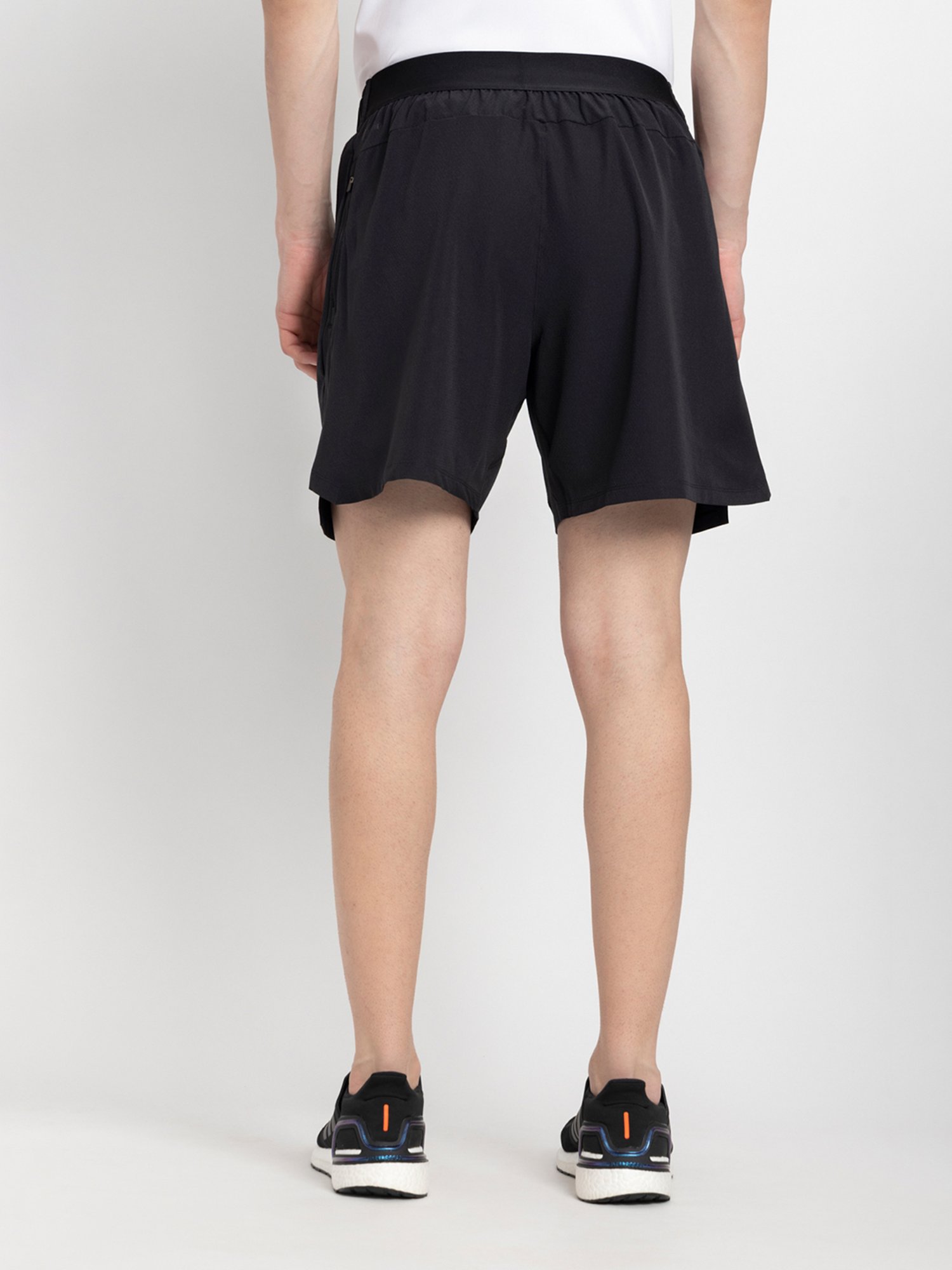 Reebok Black Regular Fit Sports Shorts