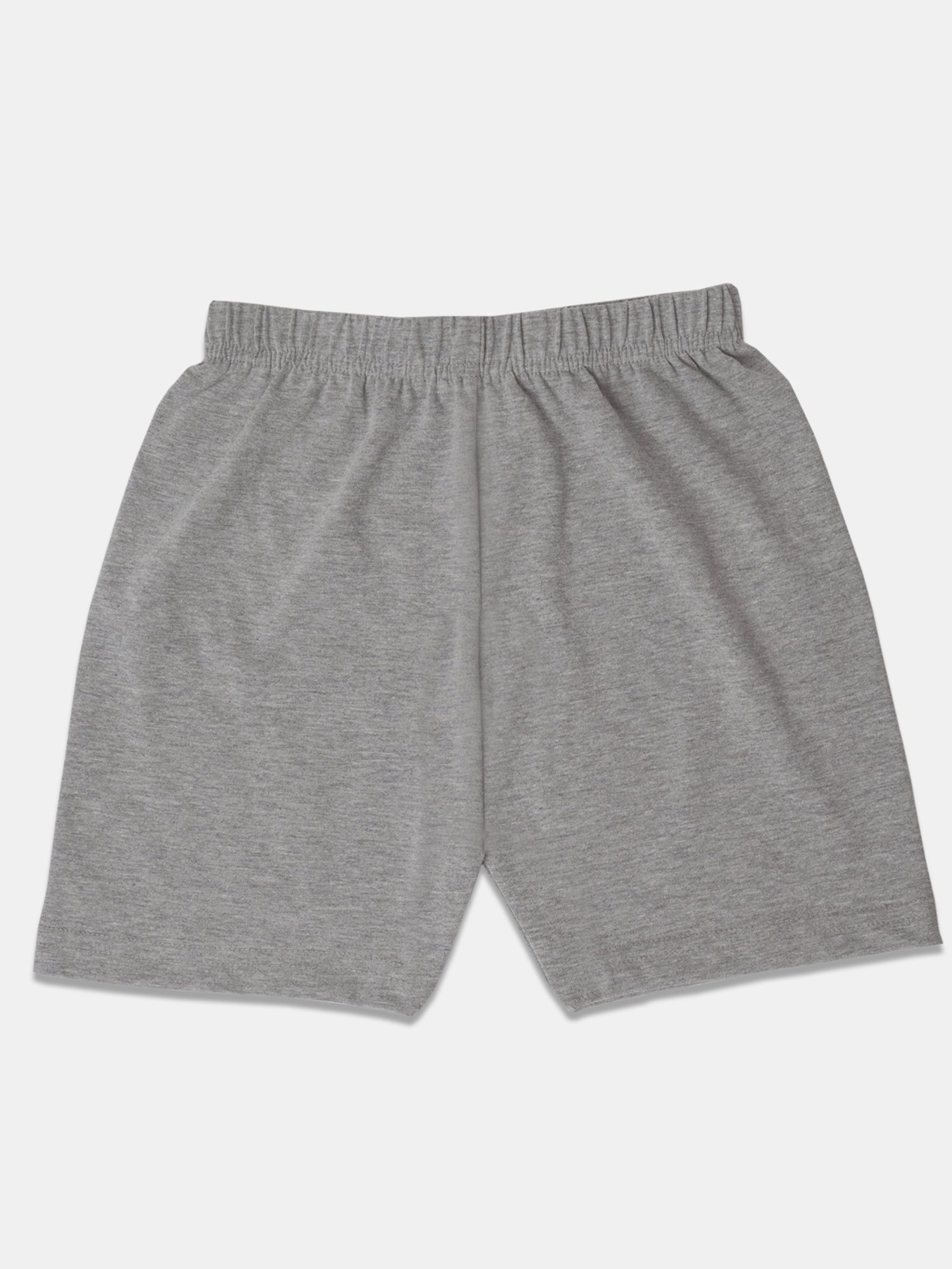 Sillysally Kids Black & Grey Solid Bloomers (Pack of 2)