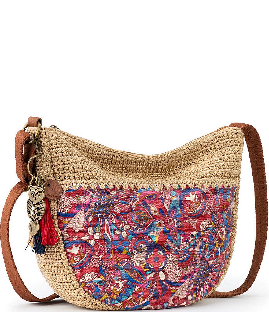 Sakroots EcoTwill Collection Ryder Crescent Crossbody Bag