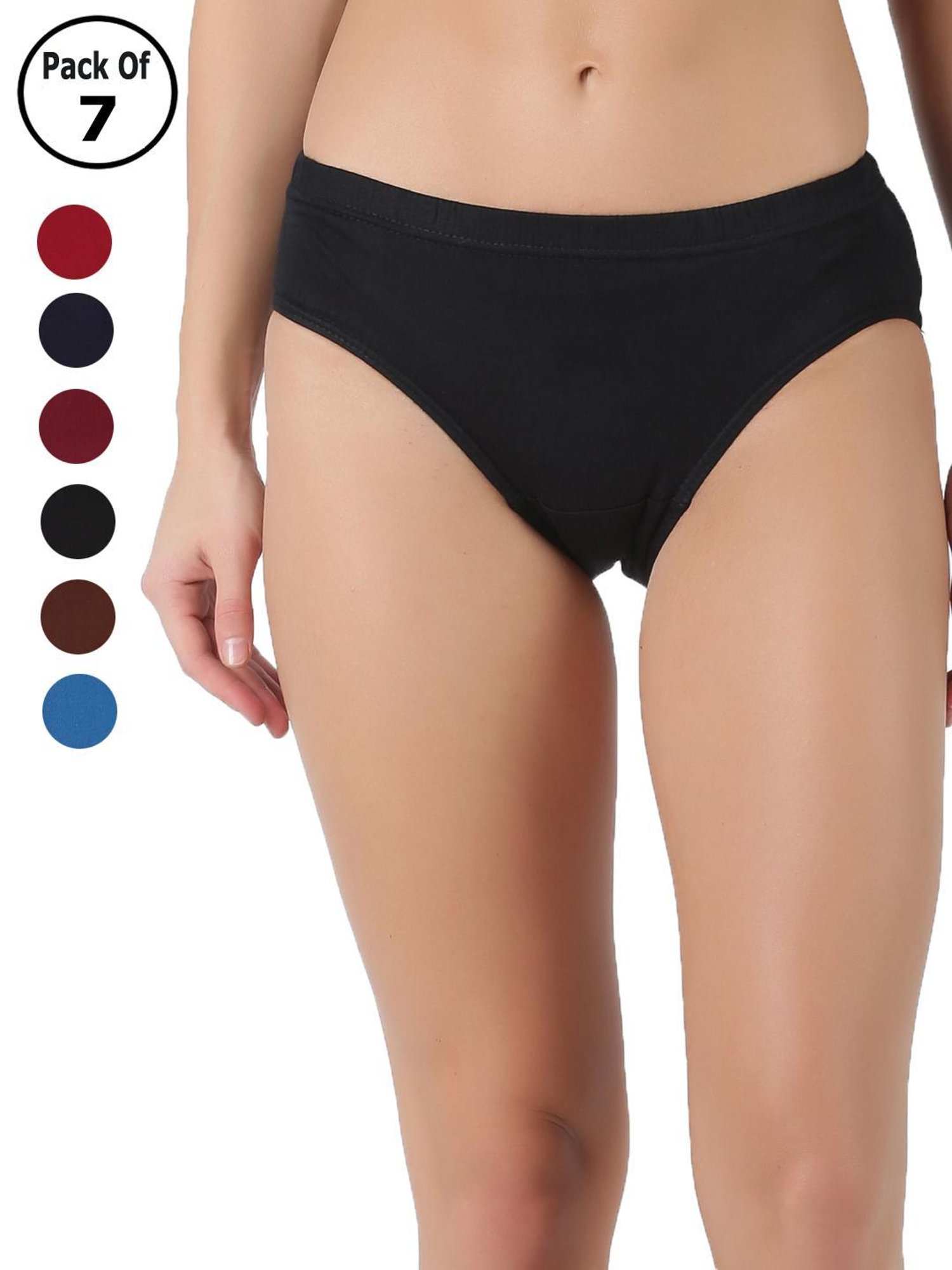 Dollar Missy Multicolor Panty (Pack of 7)