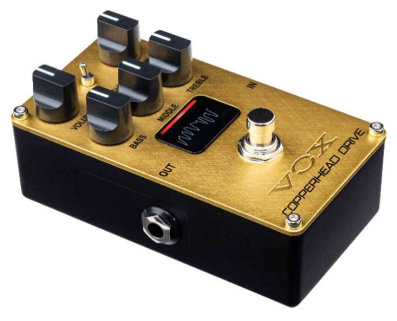 Vox VECD Copperhead Drive Pedal W/NuTube