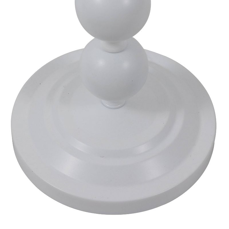 59" Stacked Ball Floor Lamp White - Decor Therapy