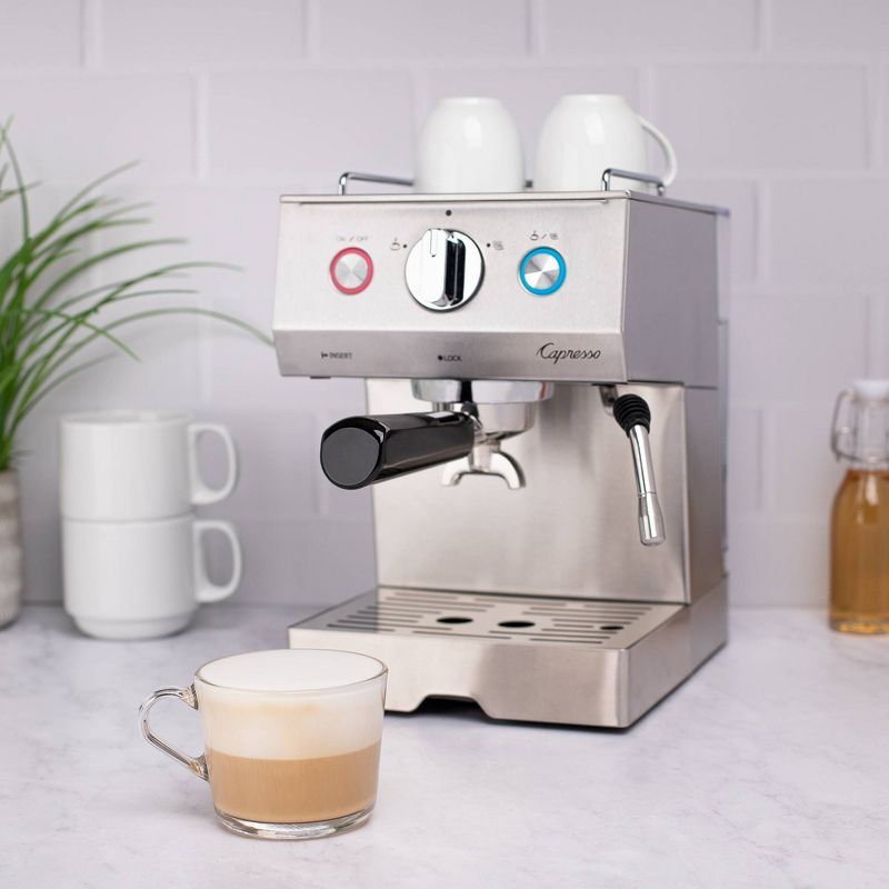 Bialetti 3 Cup Moka Stovetop Espresso Maker - Silver