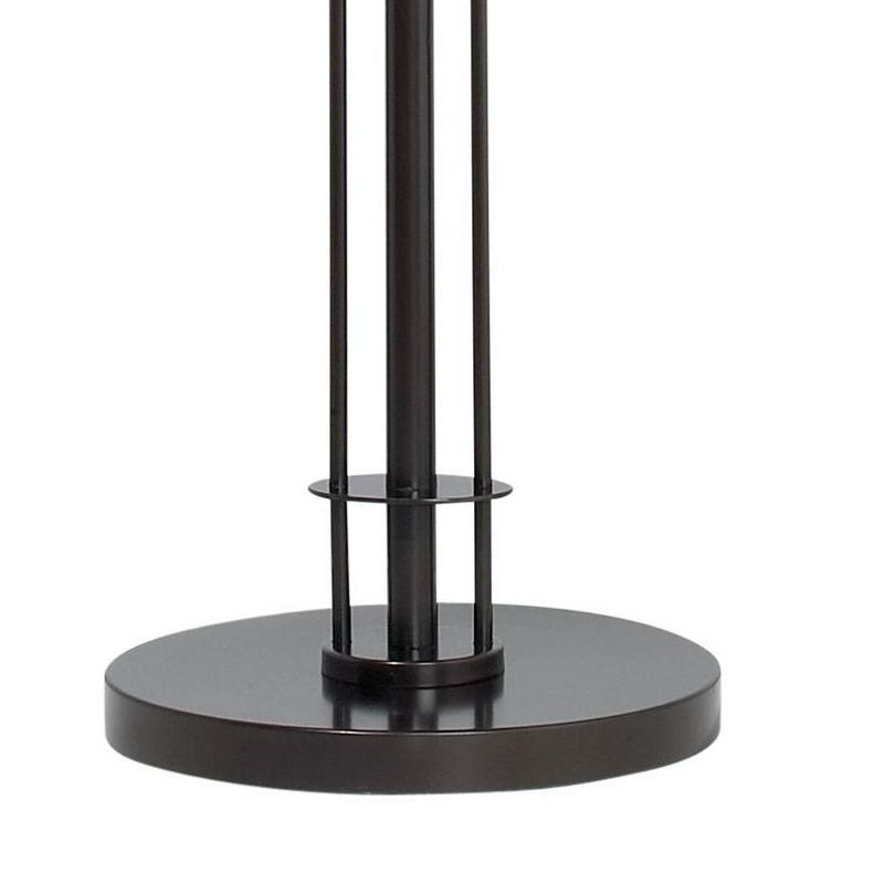 Franklin Iron Works Gentry Oil-Rubbed Bronze Downbridge Arc Floor Lamp