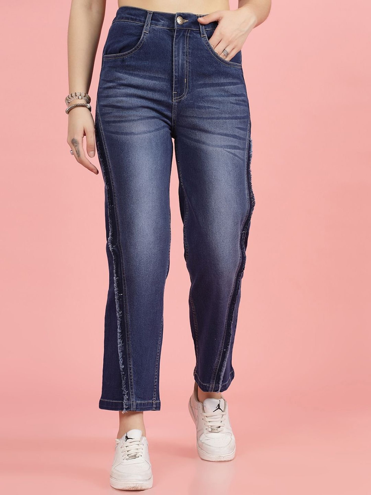 Melon by PlusS Blue Regular Fit Jeans