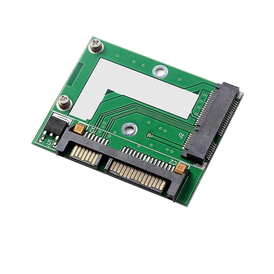 XT-XINTE Mini PCI-E MSATA SSD to 2.5" SATA 6.0Gbps Adapter Converter Card SATA3 MINI PCI Express Module for Computer PC Desktop