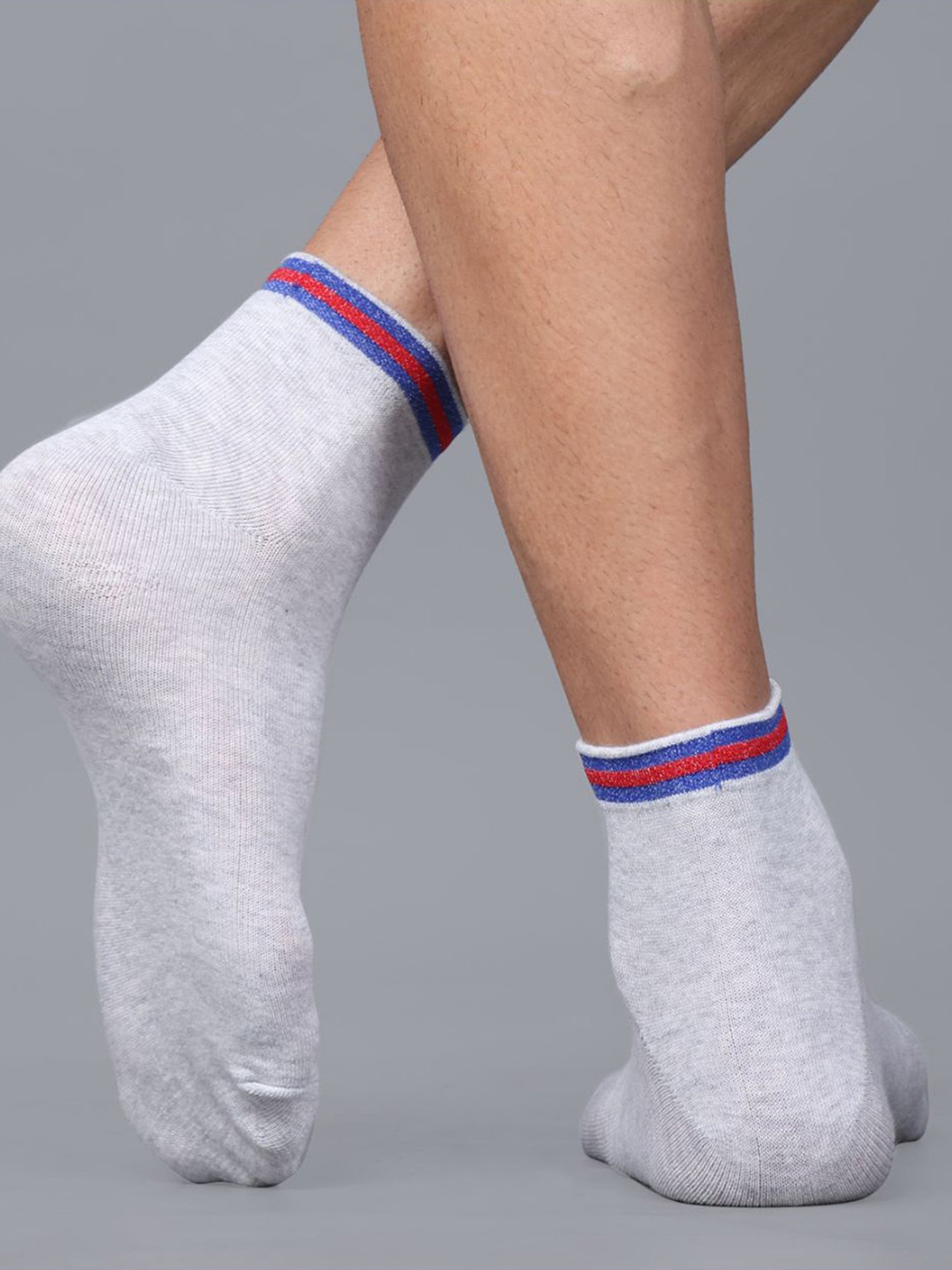 Dollar Socks For Men's Casual Ankle Length In (Pack of 3)