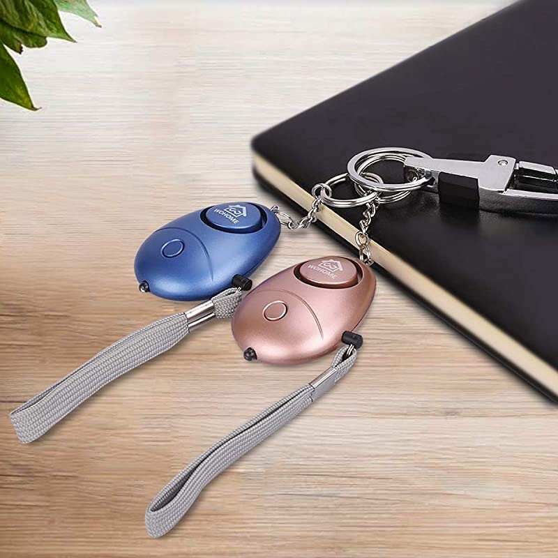 Safe Personal Alarm Safesound Personal Alarm with LED Light Emergency Safety Alarm Keychain for Women Girls Kids Elderly 8Color