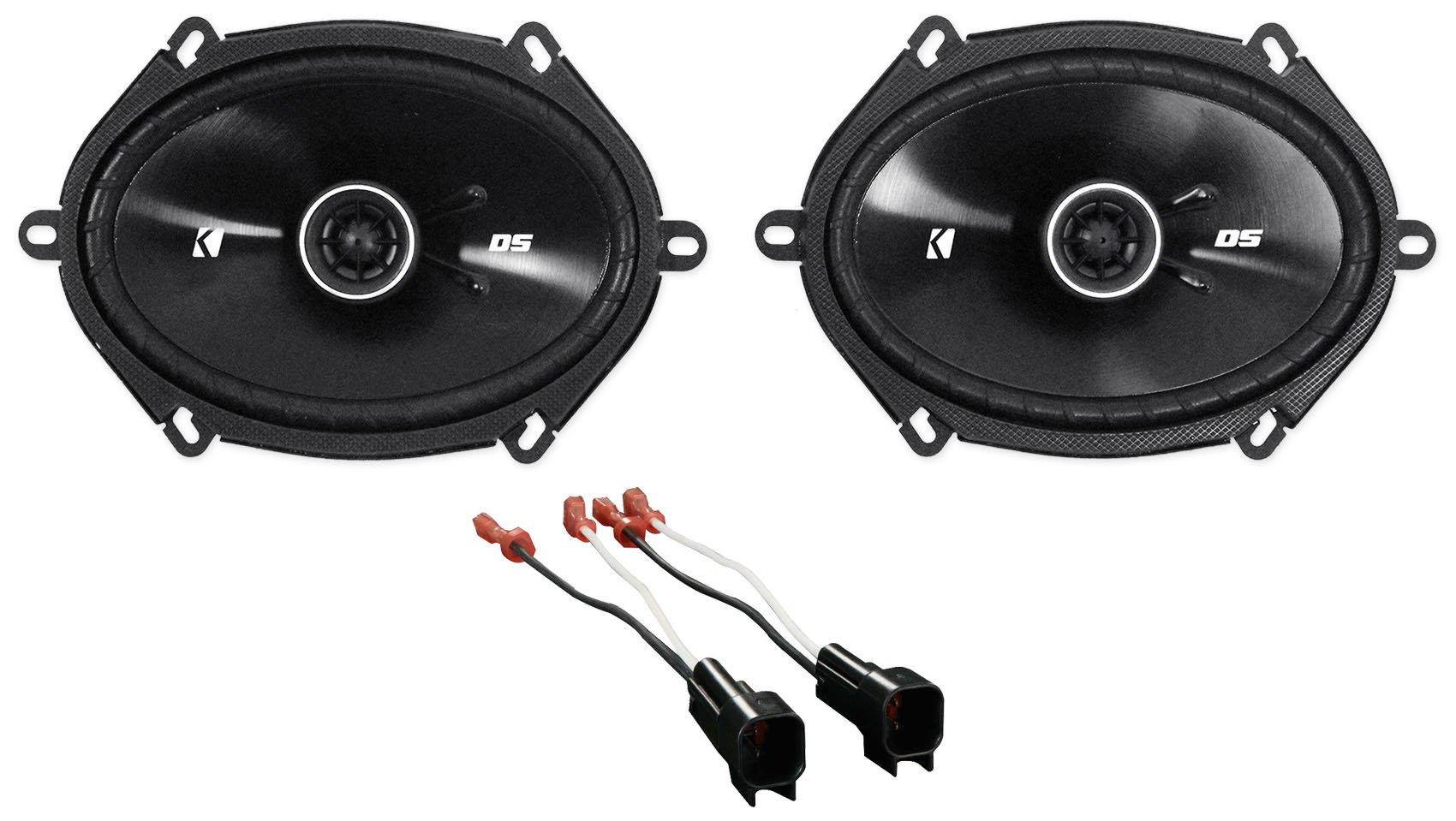Kicker 6x8 Front Speaker Replacement Kit for 1999-2004 Ford F-250/350/450/550