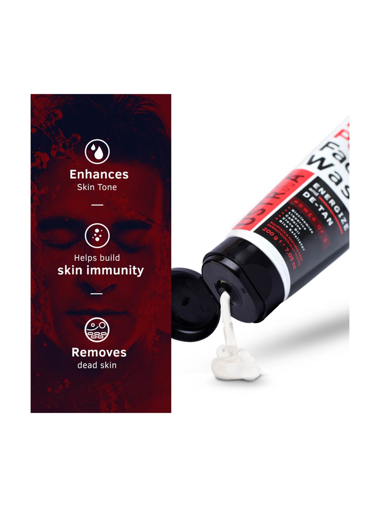 Ustraa Ayurvedic Beard Growth Oil & Hair Growth Vitalizer Combo