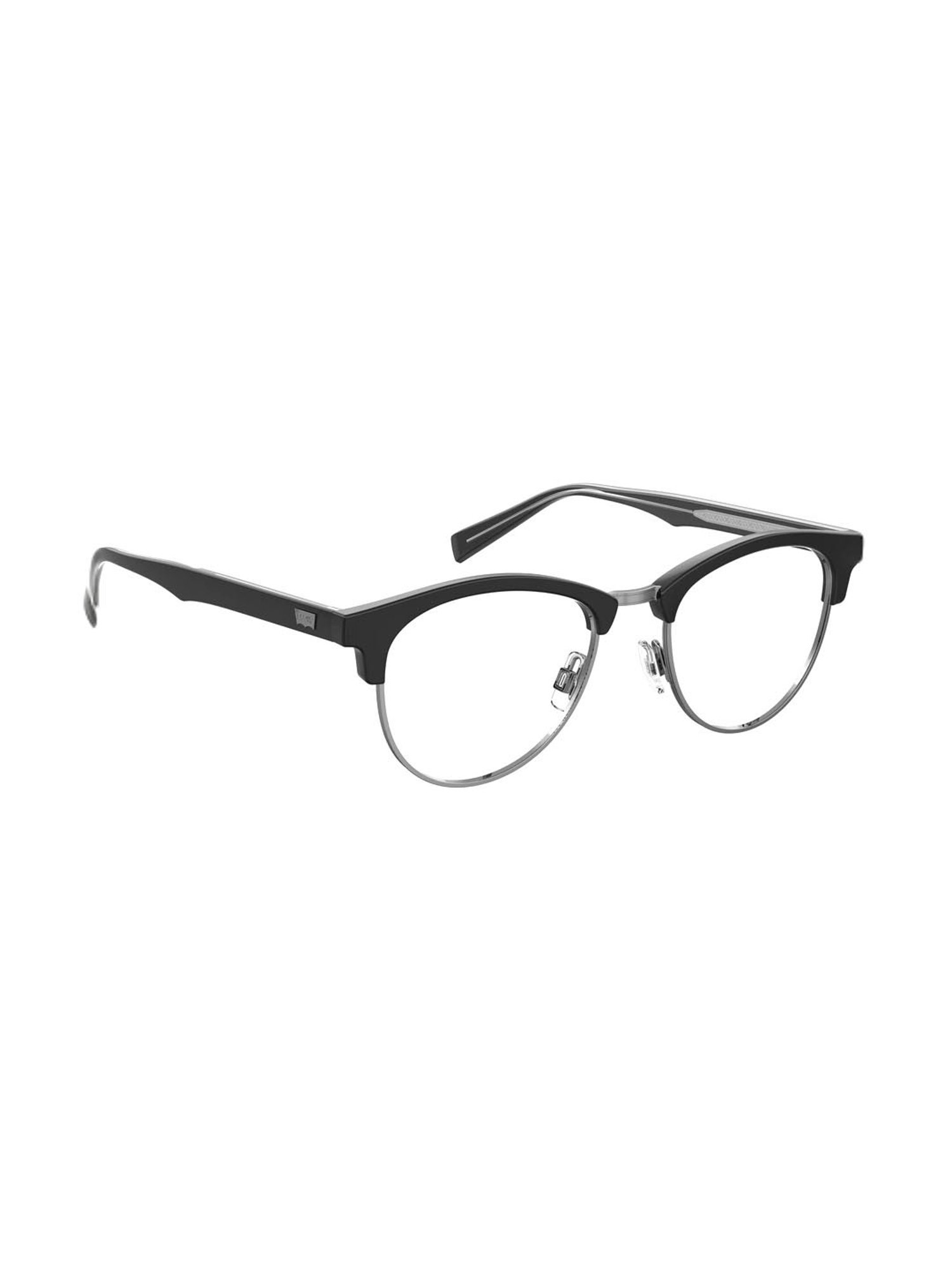 Levi's Black Clubmaster Eye Frames for Men