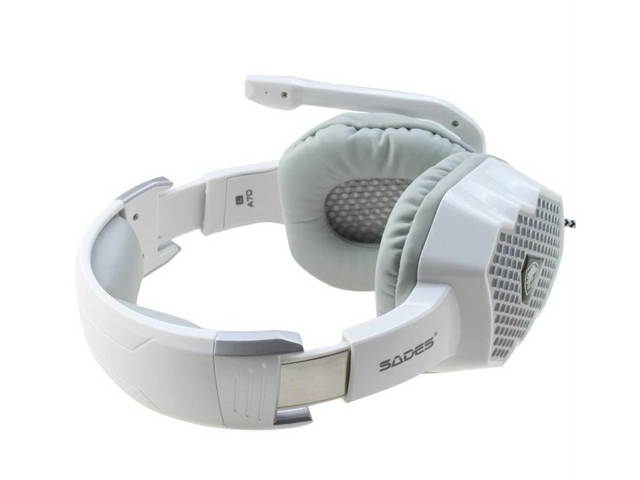 SADES A70 Professional Gaming Headphone Headset For Computer Gamer LED Light USB Plug 7.1 Surround Stereo Bass Earphone With Mic