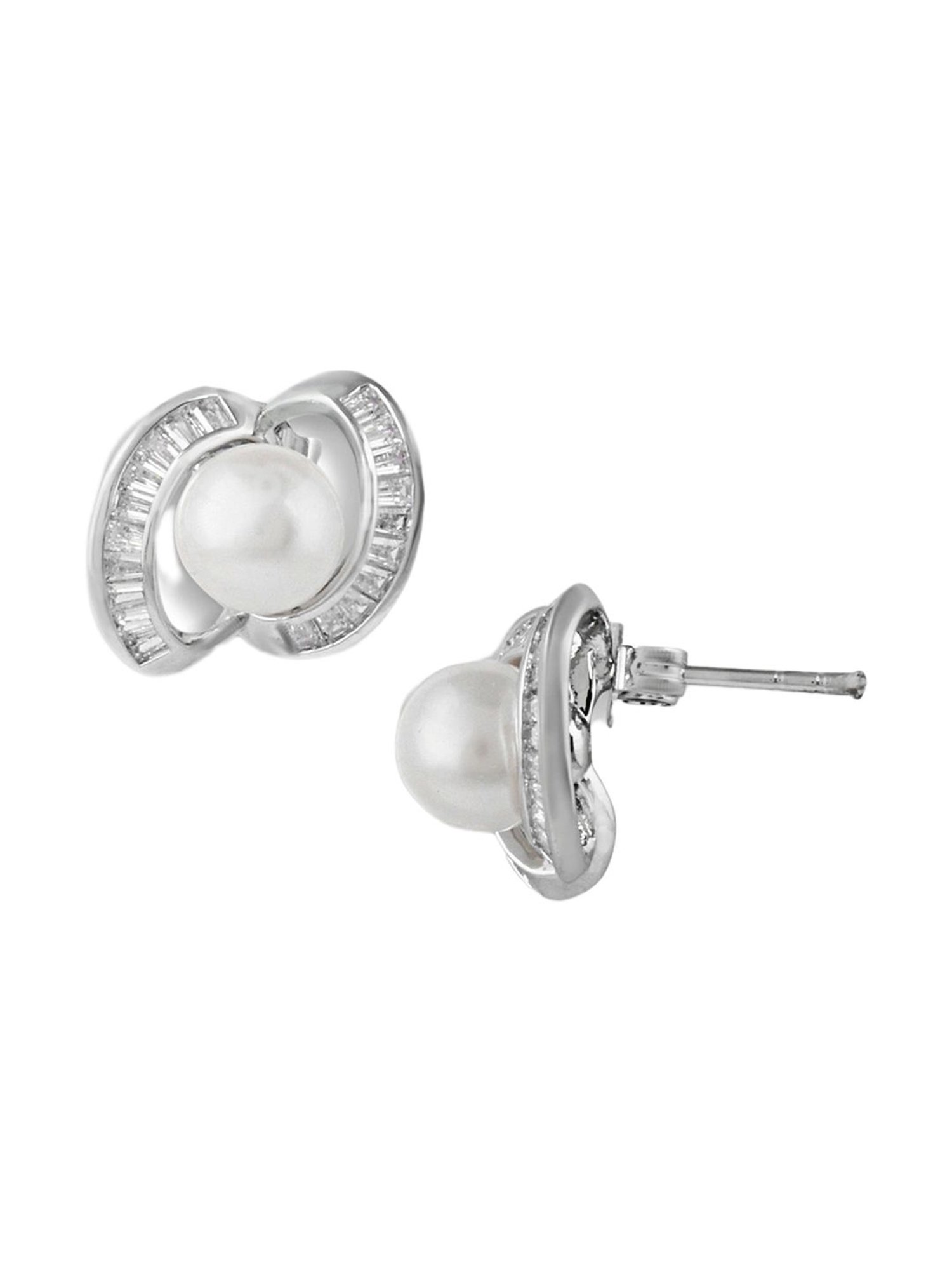 The Real Effect London 800 Silver Earrings for Women
