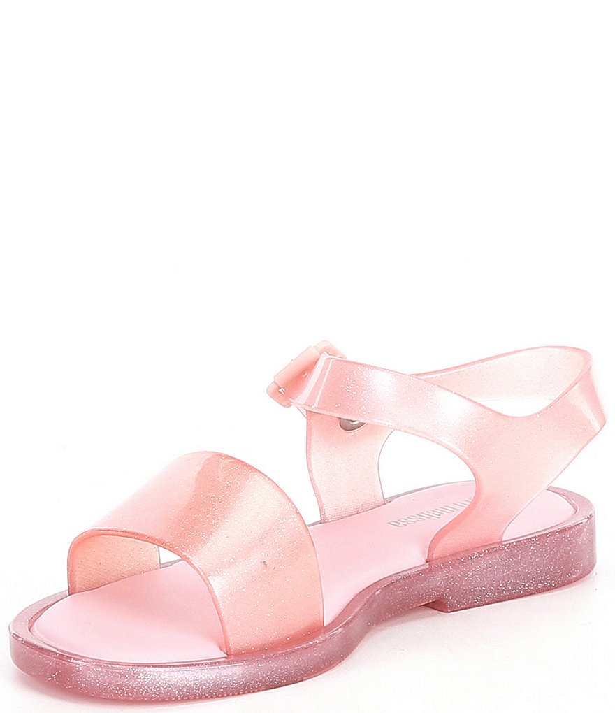 Mel By Melissa Girl's Mar Glitter Sandals (Toddler)