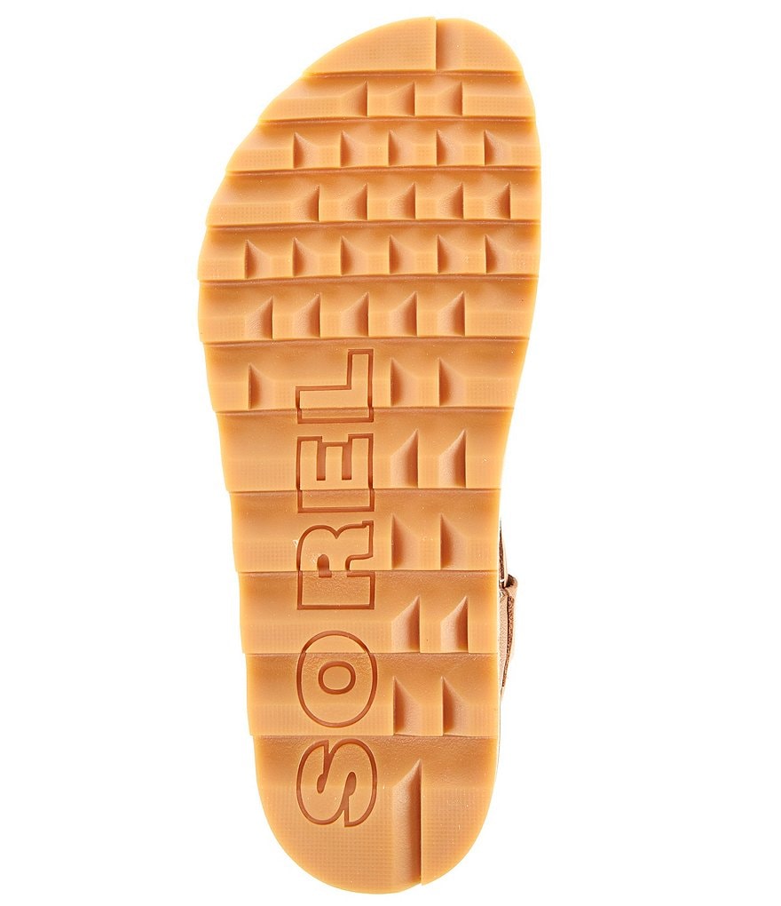 Sorel Roaming Leather Criss Cross Sandals