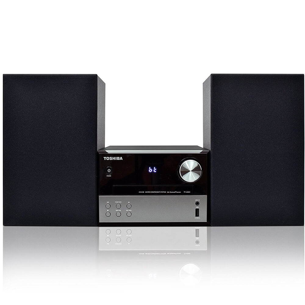 Toshiba - 30W Main Unit and Speaker System Combo Set - Black