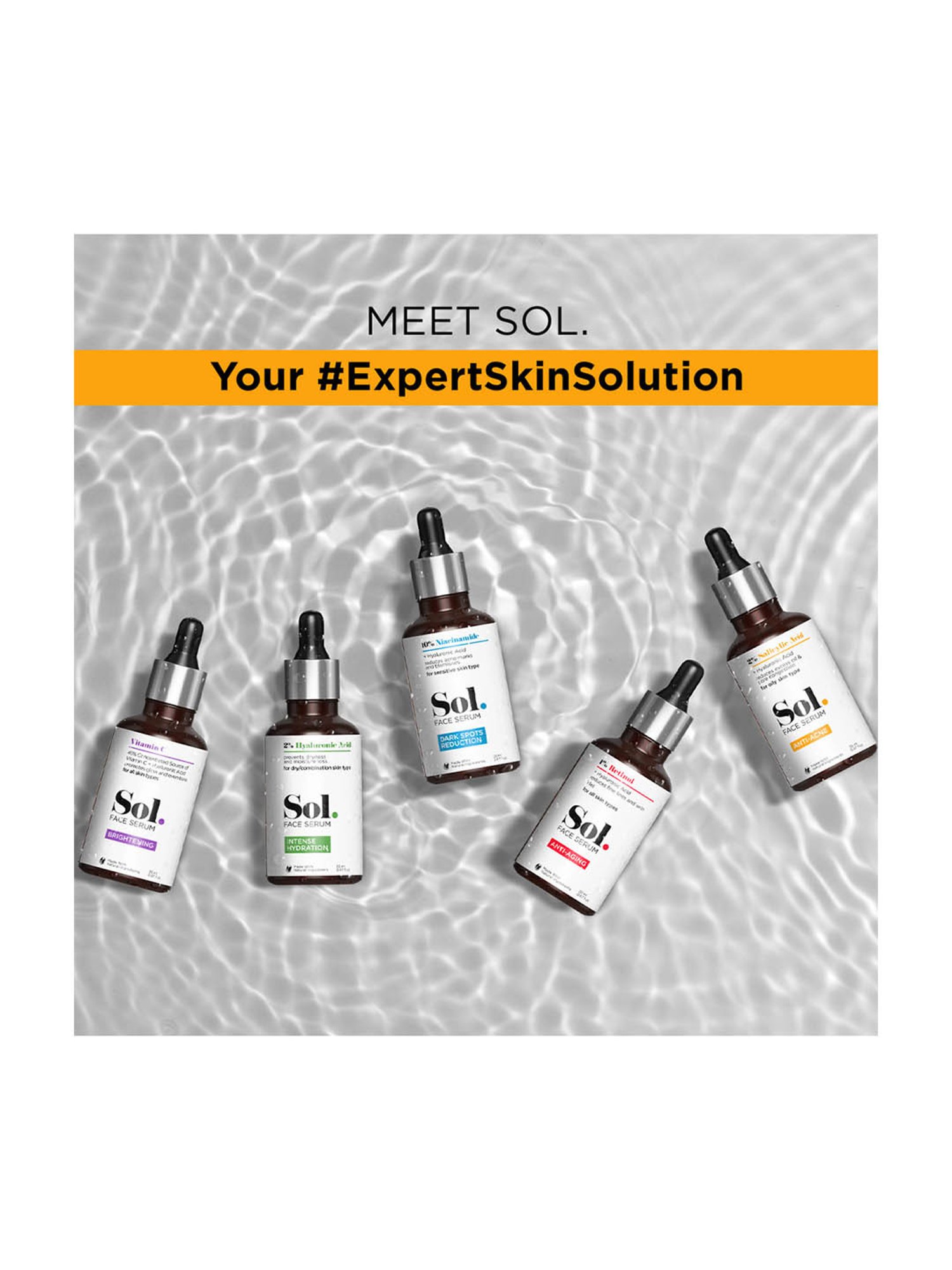 Sol. 2% Salicylic Acid Anti-Acne Face Serum - 20 ml