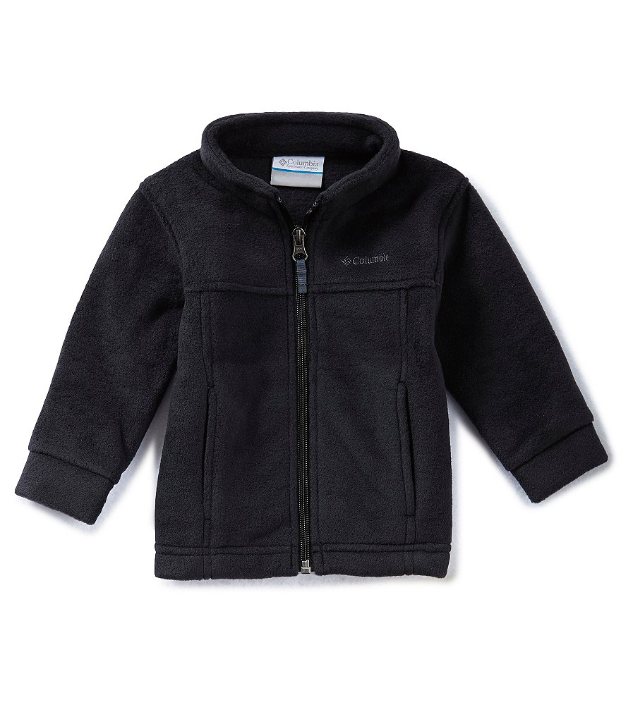 Columbia Baby Girls 3-24 Months Benton Springs Solid Fleece Zip Front Jacket