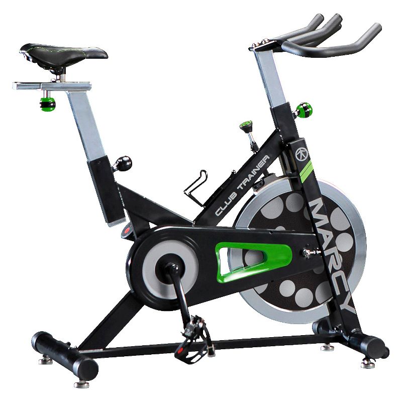 Body Flex Sports Body Rider BRF700 Stationary Full Body Cardio Exercise Upright Fan Bike with Dual Action Handlebars and Adjustable Seat