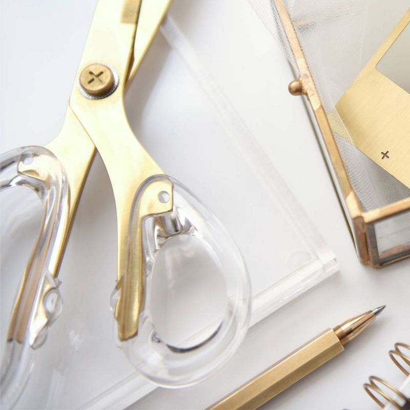 RUSSELL + HAZEL Acrylic Scissor Gold