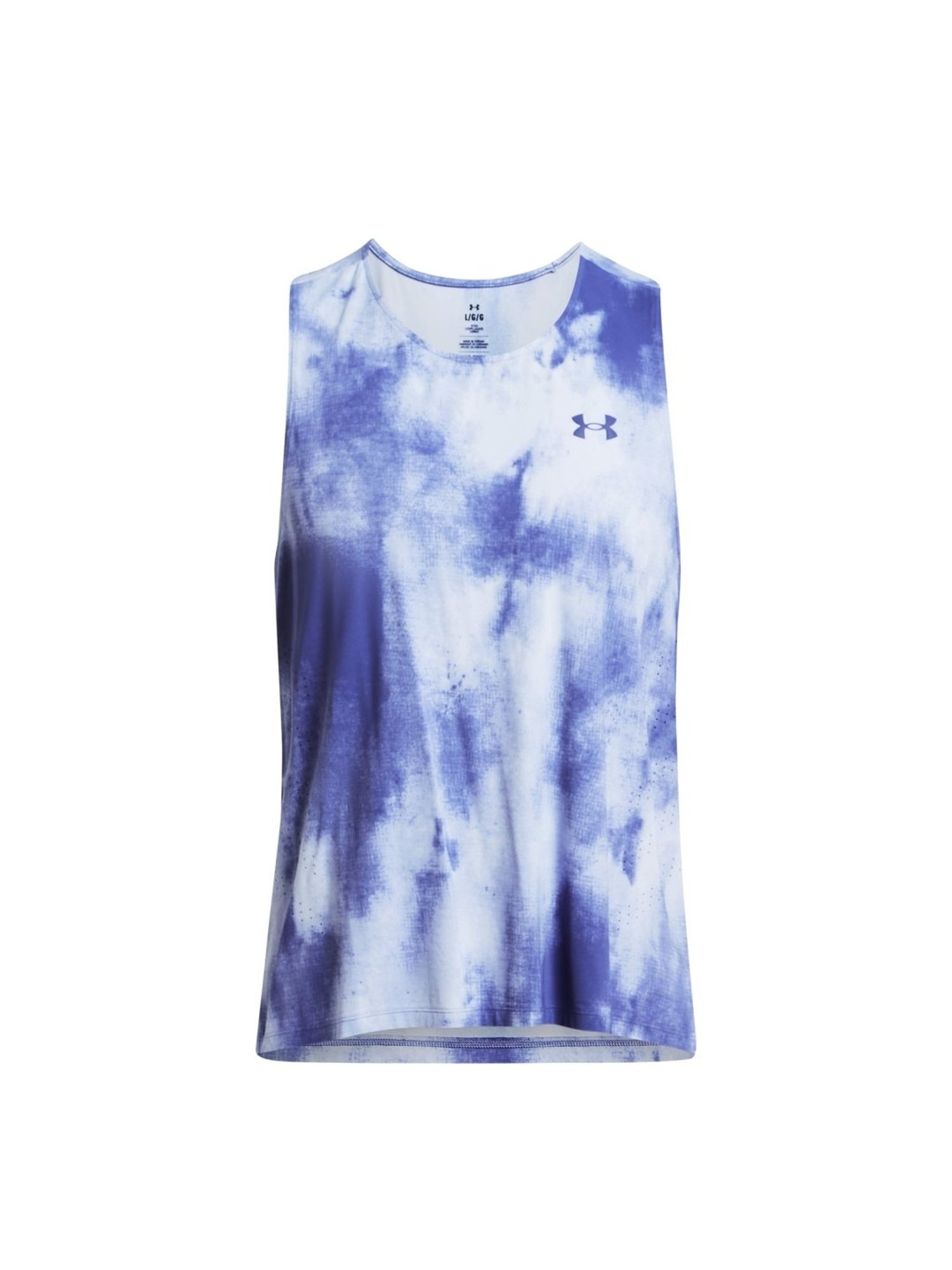 Under Armour Purple Slim Fit Printed Tank Tee
