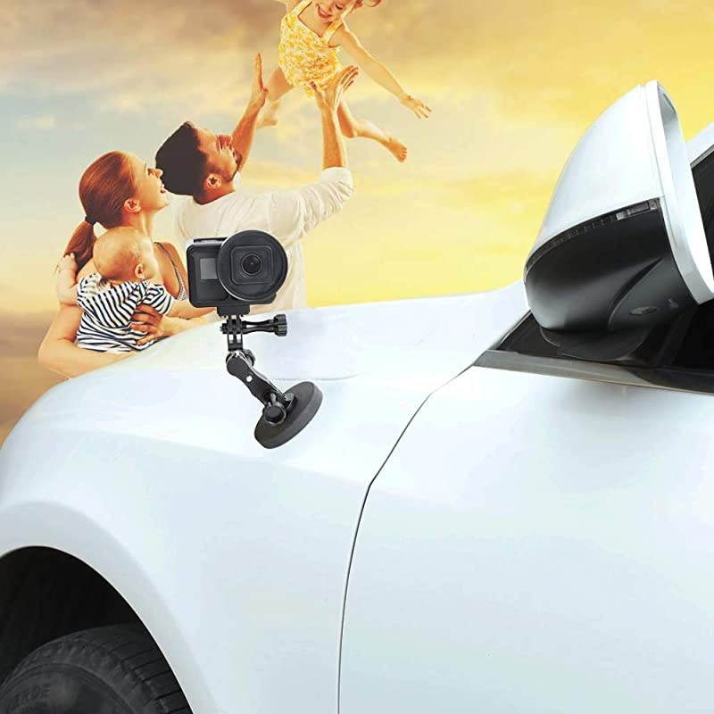 Ball gopro Handlebar Mount, 360 Rotation and Lock Any Direction, Shock-Resistant, Compatible with Gopro Max Hero 9 8 DJI OSMO Action Camera