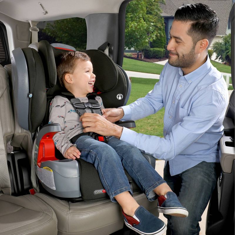 Britax Grow With You ClickTight Plus Harness-2-Booster SafeWash - Jet Black