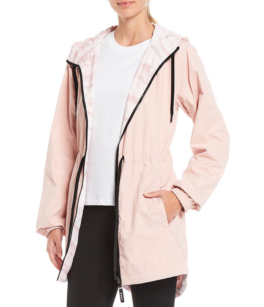 DKNY Sport Reversible Hooded Parka