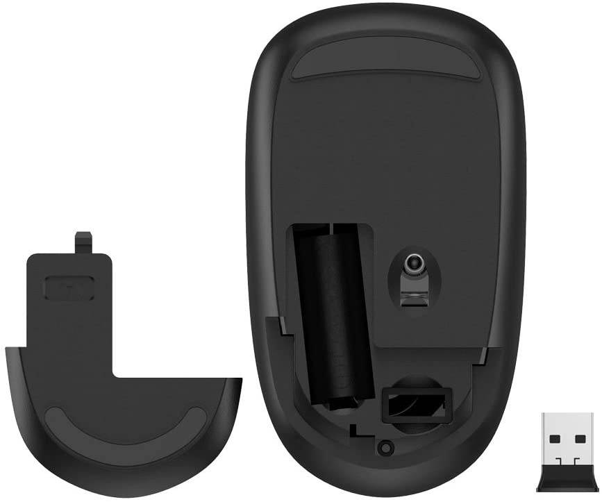 Silent Wireless Mouse FD V8 2.4G Fashion Power Ultrathin Cordless Mouse with Nano Receiver & Battery 1500 DPI Precise Control for Notebook Computer PC Laptop MacBook and Chromebook (Rose Red)