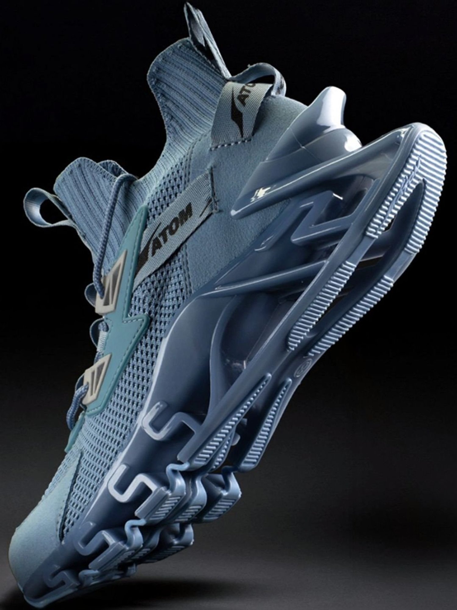 Atom Men's Spring Edge Alpha 2 Blue Running Shoes