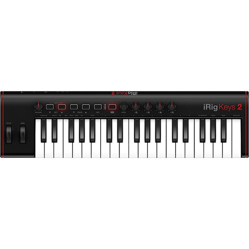 IK Multimedia iRig Keys 2 - Pro 37 Full Size Key Controller for iPhone, iPad and Mac/PC with SampleTank SE