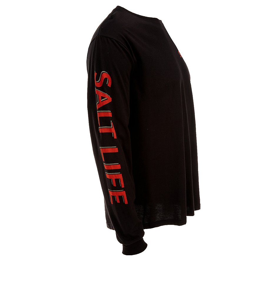Salt Life Black Fin Long-Sleeve Tee