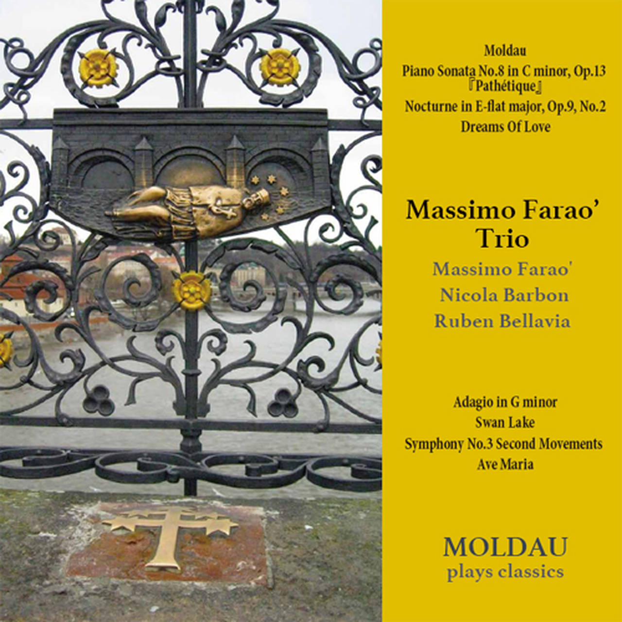 The Massimo Farao' Trio Moldau Plays Classics 180g LP (Vinyl)