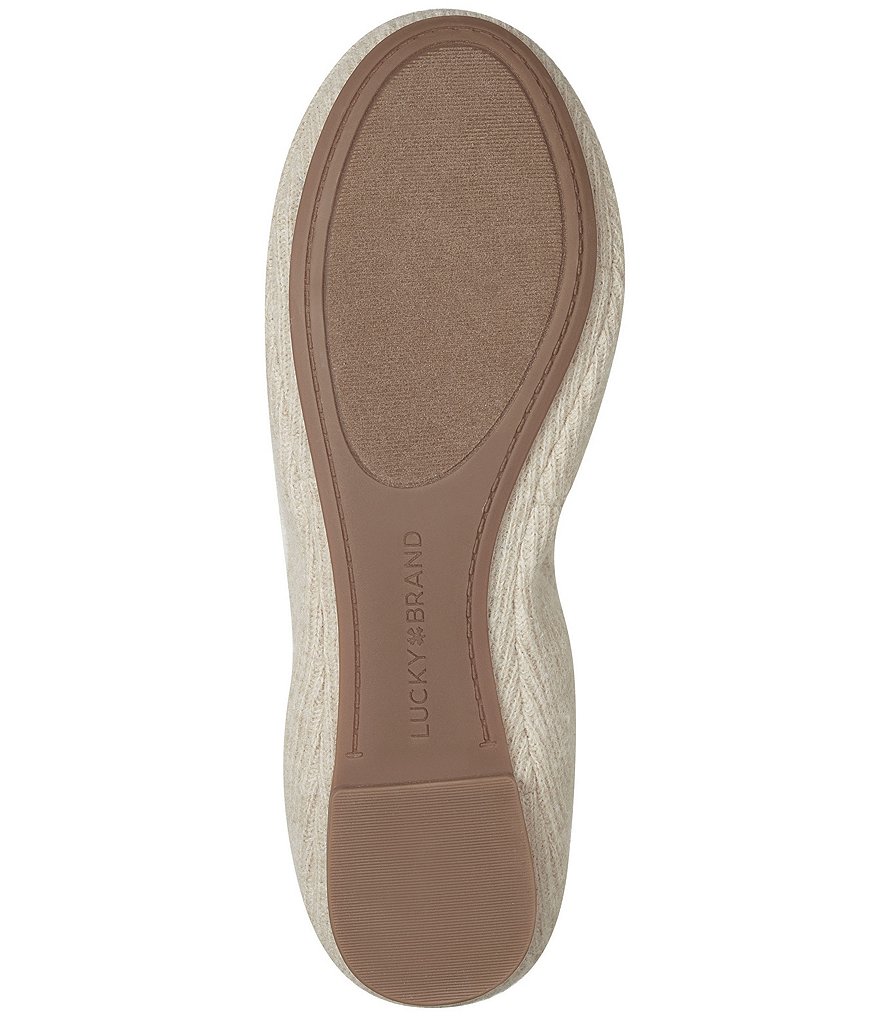 Lucky Brand Emmie Kashmere Textile Ballet Flats