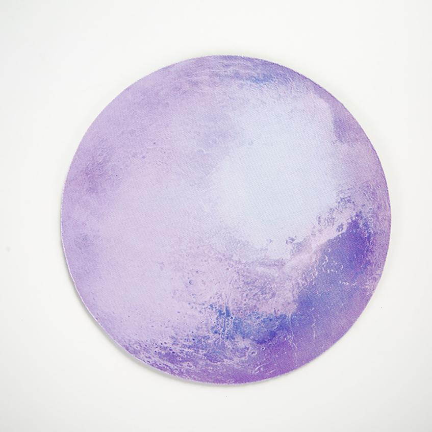 2017 Good Sale  22cm Anti-Slip Speed Circular Game Mouse Pad Gaming Mat for Laptop PC J26