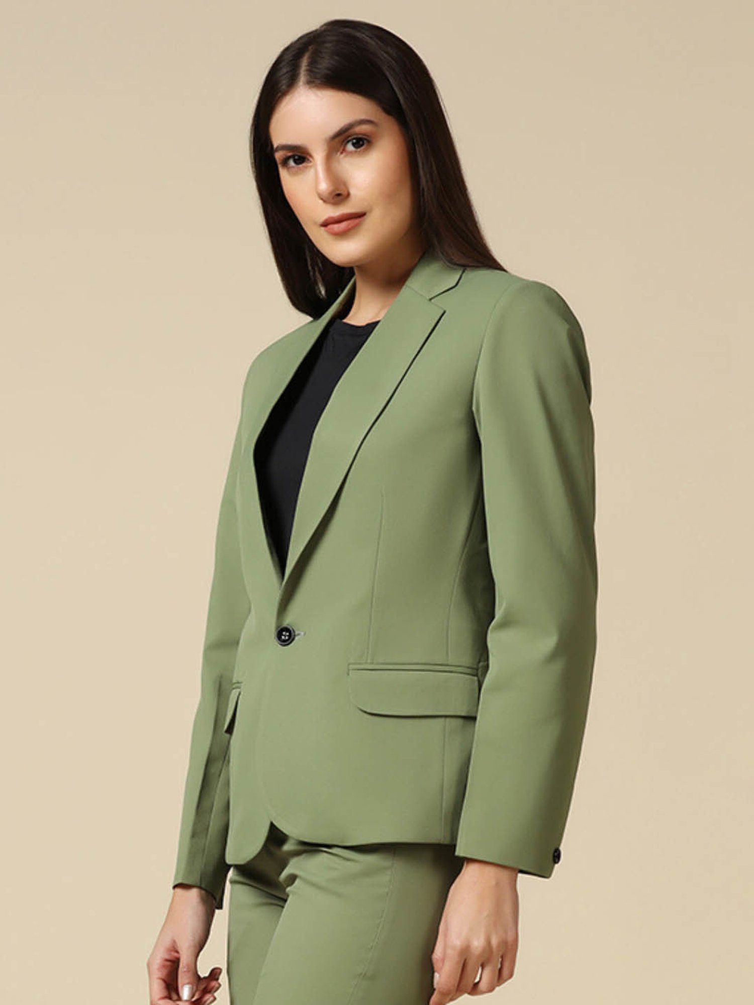 TAHVO Leaf Green Blazer